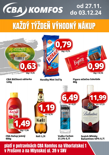 Katalogy / Týždenná akcia pre gastrocash v SNV a MAX PO - foto