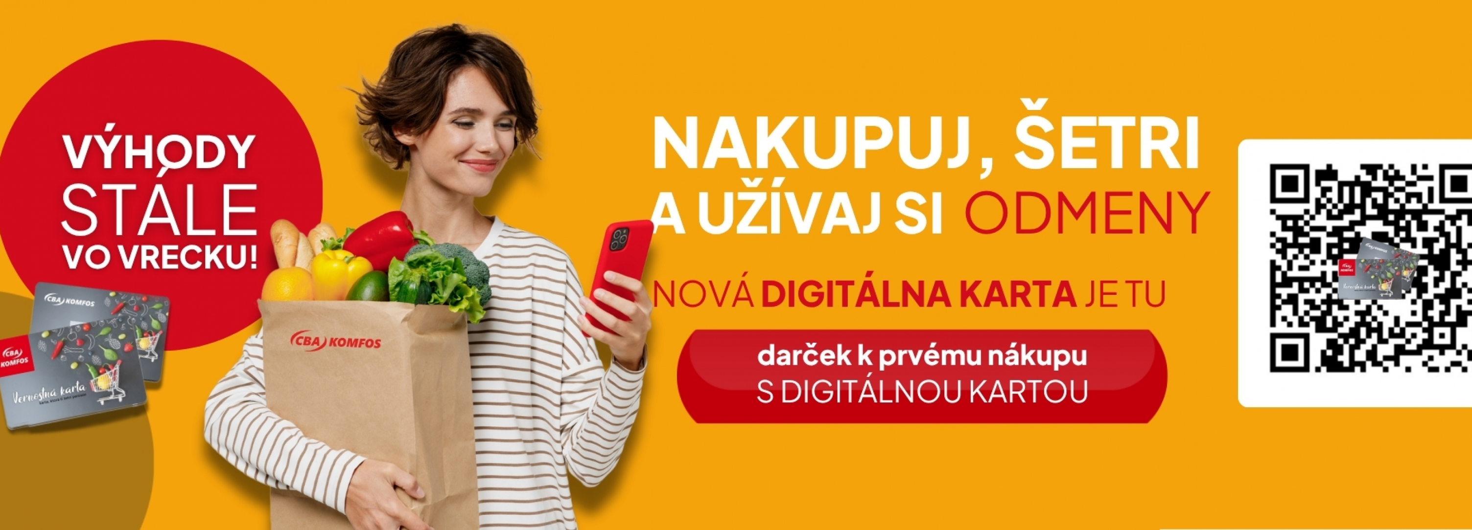Nová digitálna karta CBA Komfos Nová digitálna karta CBA Komfos