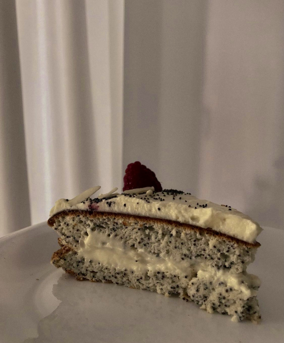 Fit makový rez s vanilkovým krémom