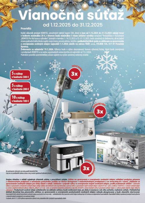 Vianočná súťaž - plná skvelých pomocníkov do domácnosti!