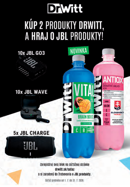Vyhraj JBL produkty!