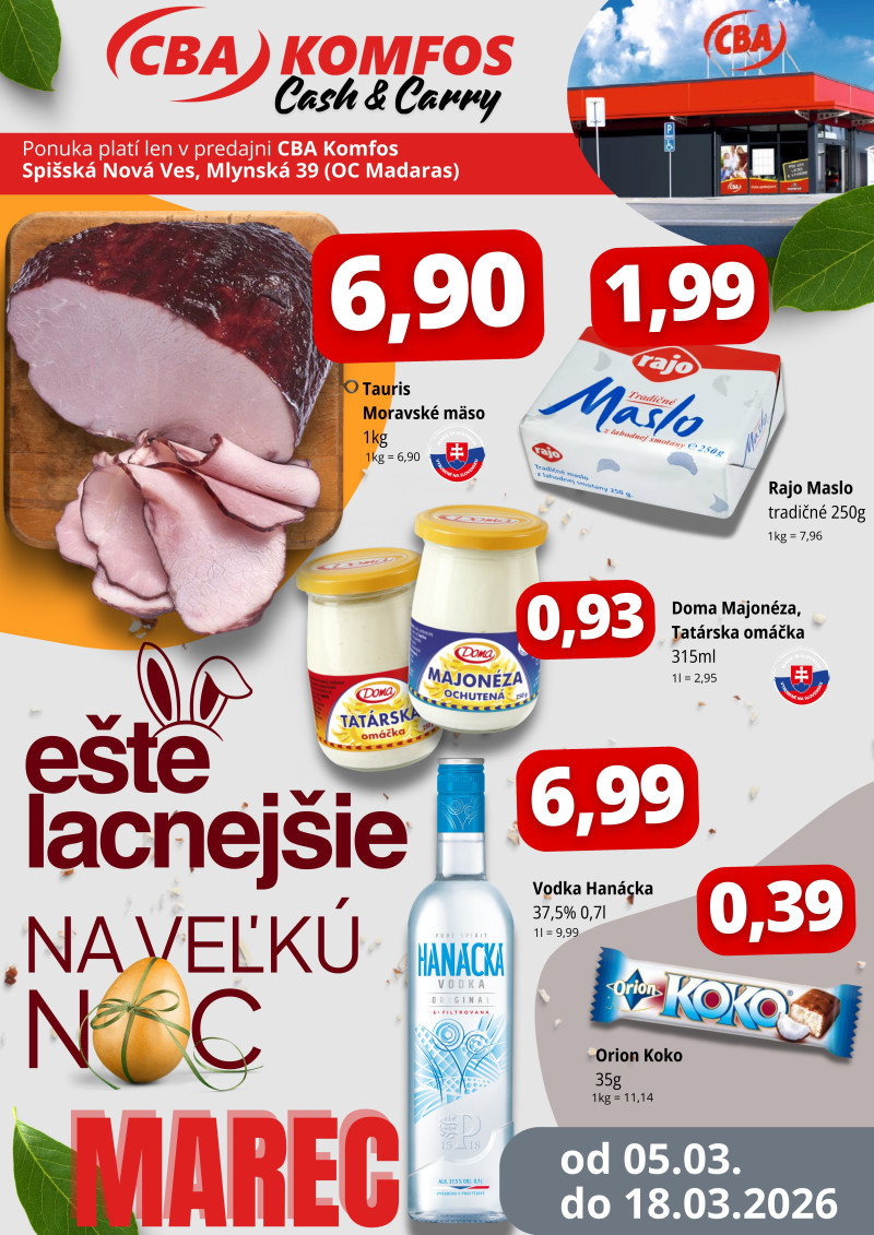 Aktuálne akcie pre Cash & Carry