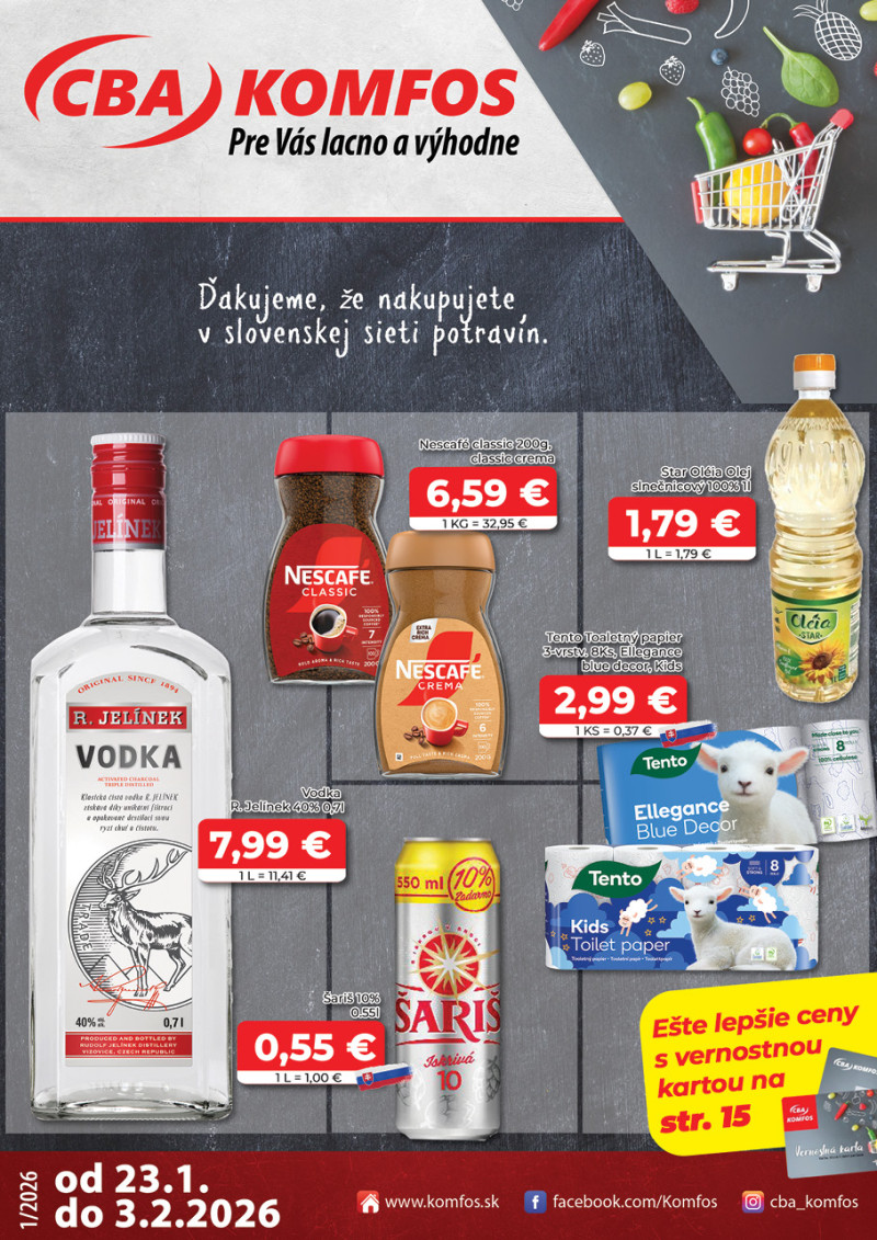 Aktuálne výhodne pre Maloobchod